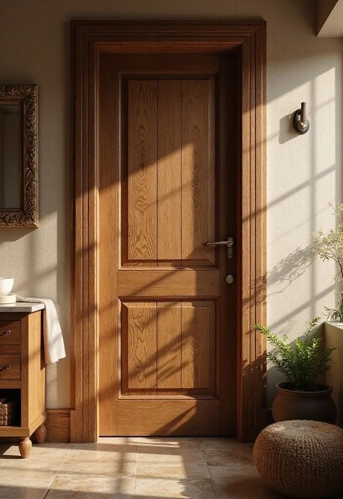 28 Bathroom Door Ideas That Fit Every Style - Solina Decor - Copy
