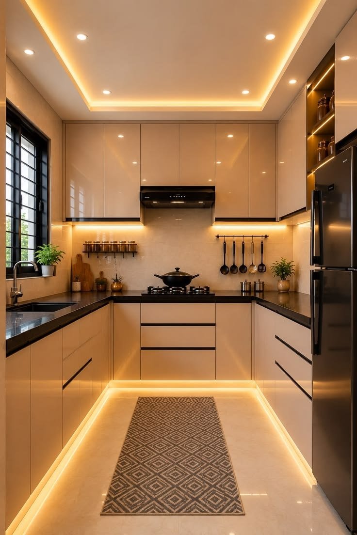 Modular modern kitchen